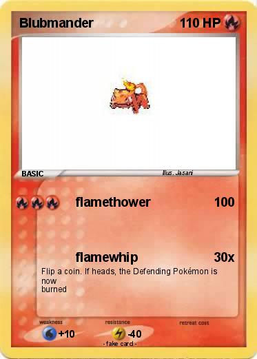 Pokemon Blubmander