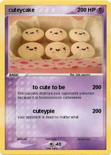 Pokemon cuteycake