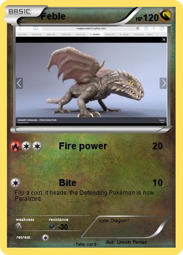 Pokemon Feble