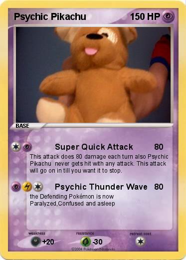 Pokemon Psychic Pikachu