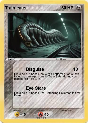 Pokemon Train eater