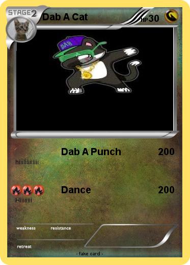 Pokemon Dab A Cat