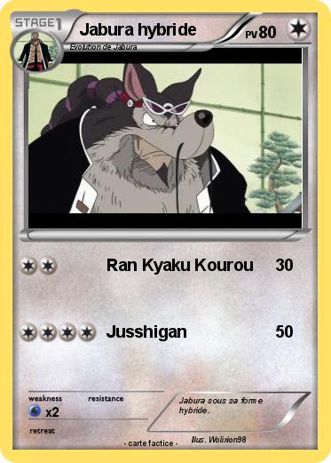 Pokemon Jabura hybride