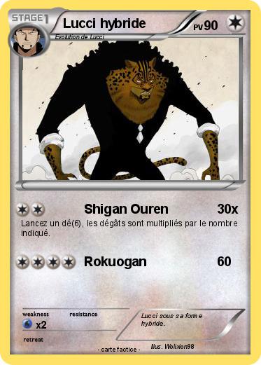 Pokemon Lucci hybride