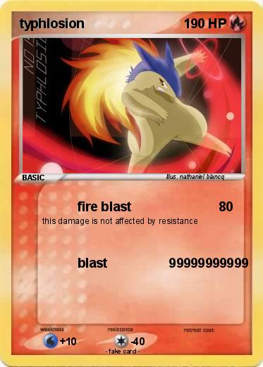 Pokemon typhlosion