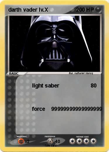 Pokemon darth vader lv.X