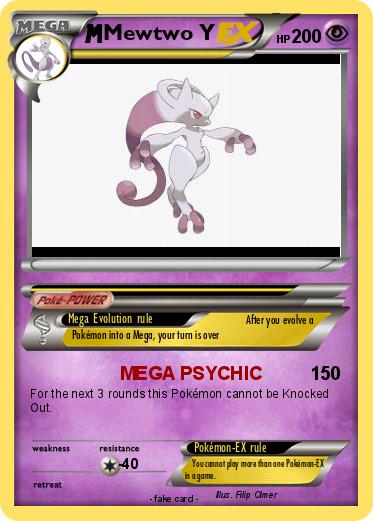 Pokemon Mewtwo Y