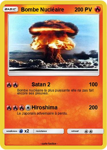 Pokemon Bombe Nucléaire