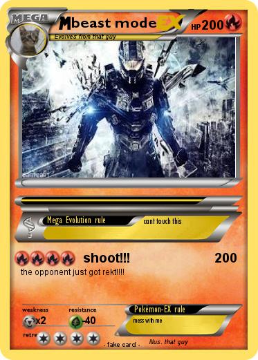 Pokemon beast mode