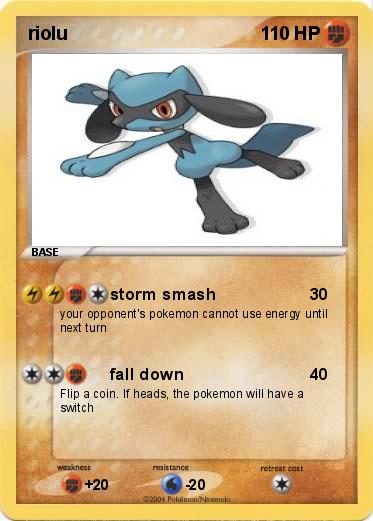 Pokemon riolu