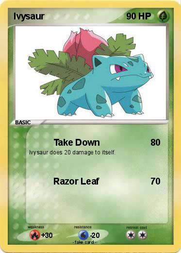 Pokemon Ivysaur