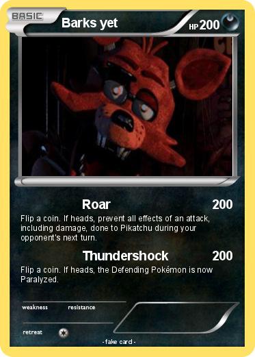 Pokemon Barks yet