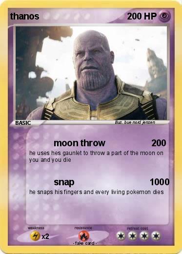 Pokemon thanos