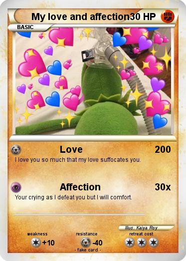 Pokemon My love and affection
