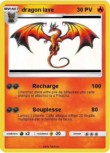Pokemon dragon lave