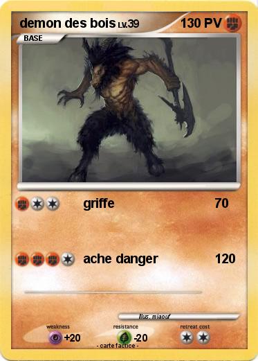 Pokemon demon des bois