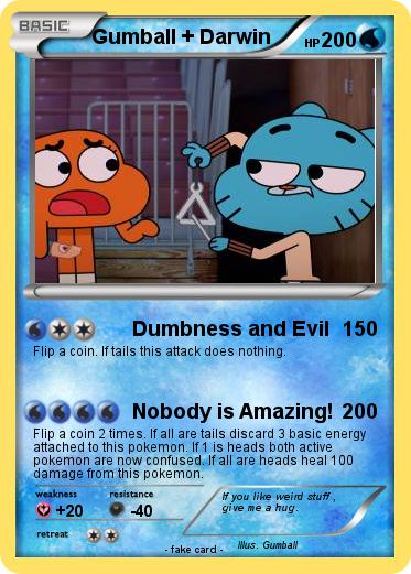 Pokemon Gumball + Darwin