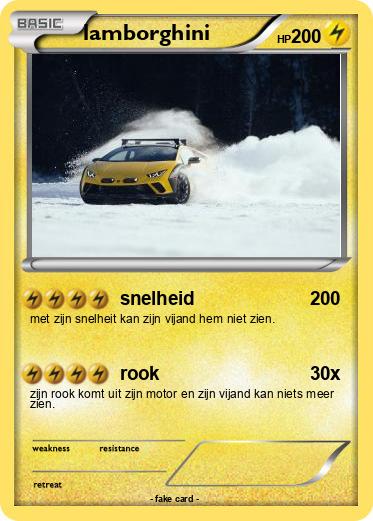 Pokemon lamborghini