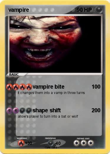 Pokemon vampire