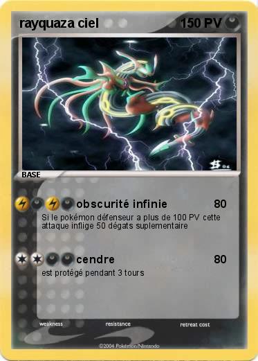 Pokemon rayquaza ciel 