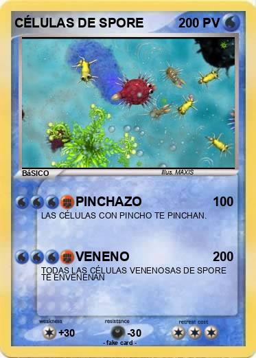 Pokemon CÉLULAS DE SPORE