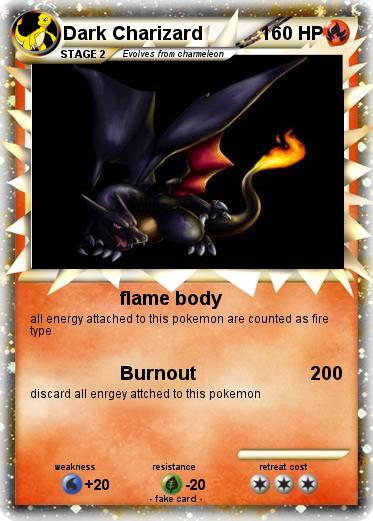 Pokemon Dark Charizard