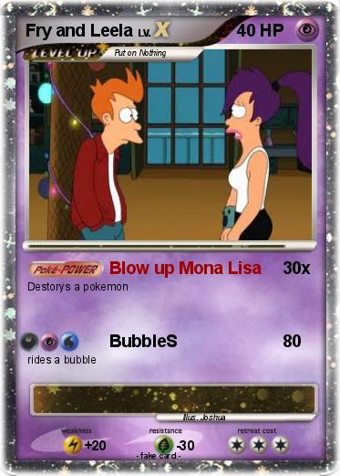 Pokemon Fry and Leela