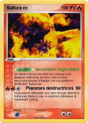 Pokemon Sulfura ex