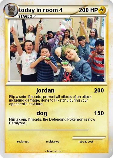 Pokemon today in room 4
