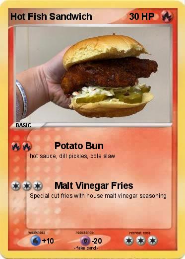Pokemon Hot Fish Sandwich