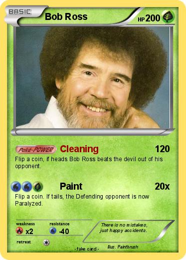 Pokemon Bob Ross