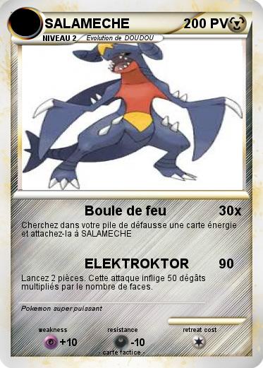 Pokemon SALAMECHE