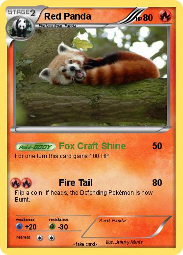 Pokemon Red Panda