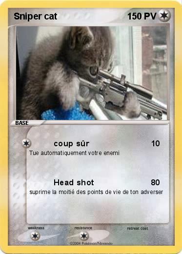 Pokemon Sniper cat