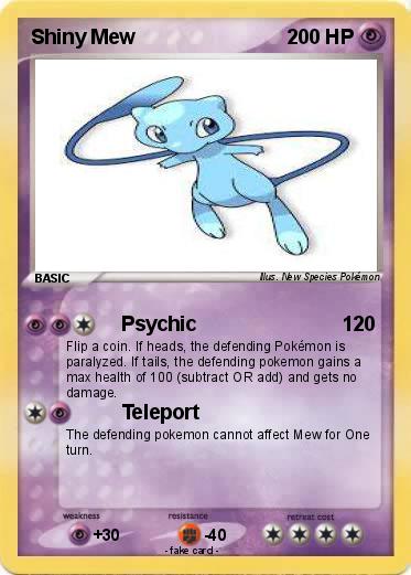 Pokemon Shiny Mew