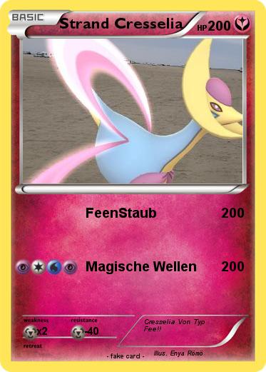 Pokemon Strand Cresselia