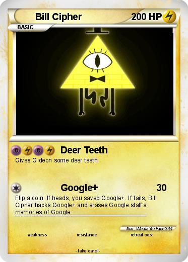 Pokemon Bill Cipher