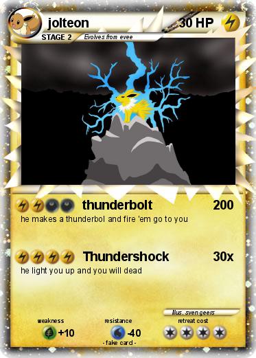 Pokemon jolteon