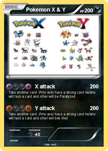 Pokemon Pokemon X & Y