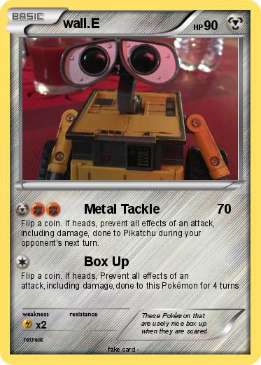 Pokemon wall.E