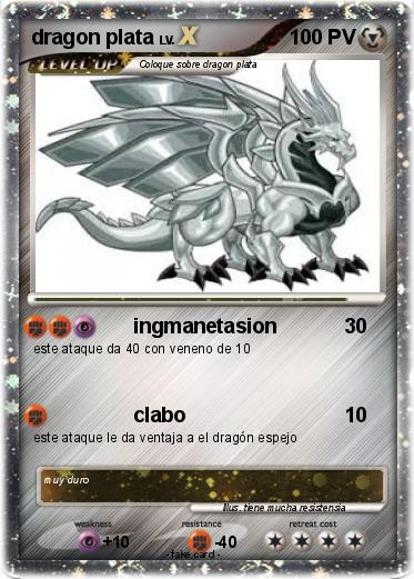 Pokemon dragon plata