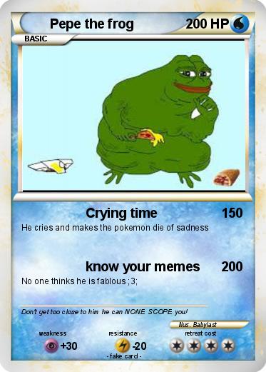 Pokemon Pepe the frog
