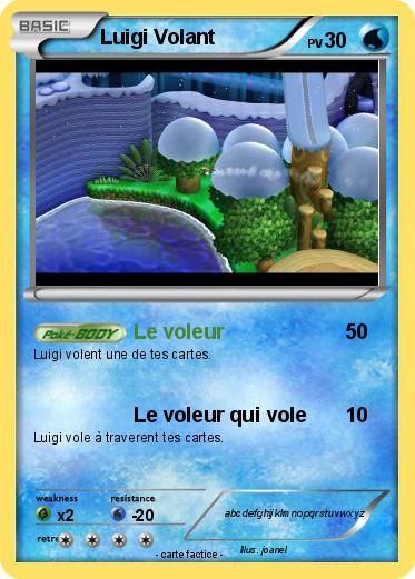 Pokemon Luigi Volant