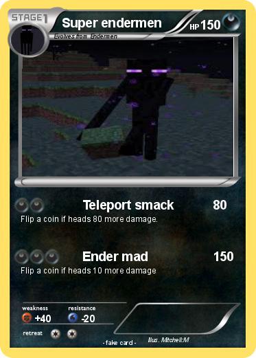 Pokemon Super endermen