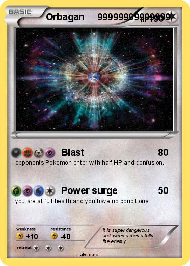 Pokemon Orbagan     99999999999999