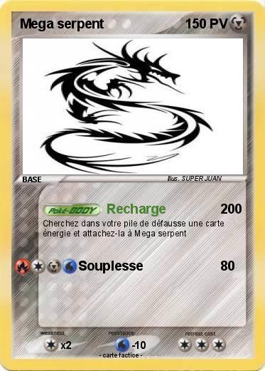 Pokemon Mega serpent
