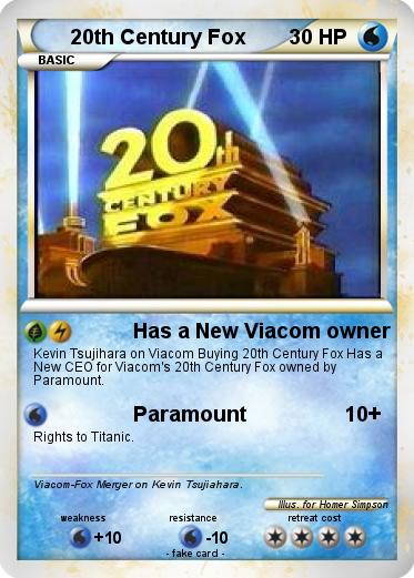 Pokemon 20th Century Fox