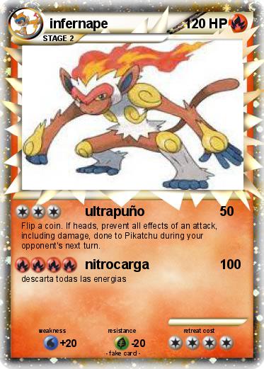 Pokemon infernape