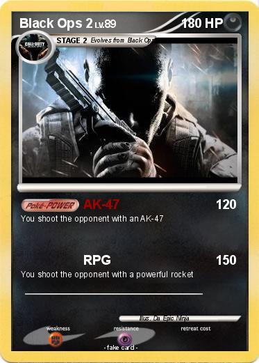 Pokemon Black Ops 2