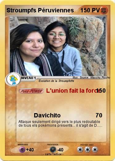 Pokemon Stroumpfs Péruviennes